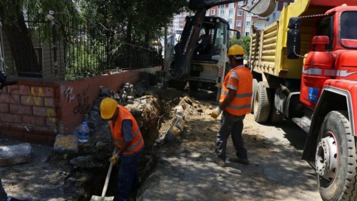 Eyüp’te havai hatlar  yer altına alınıyor...