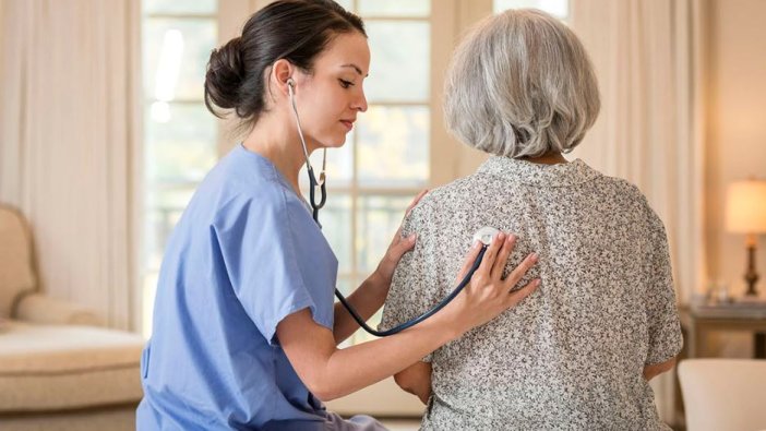 Hastalara ve yaşlılara evde bakım hizmeti