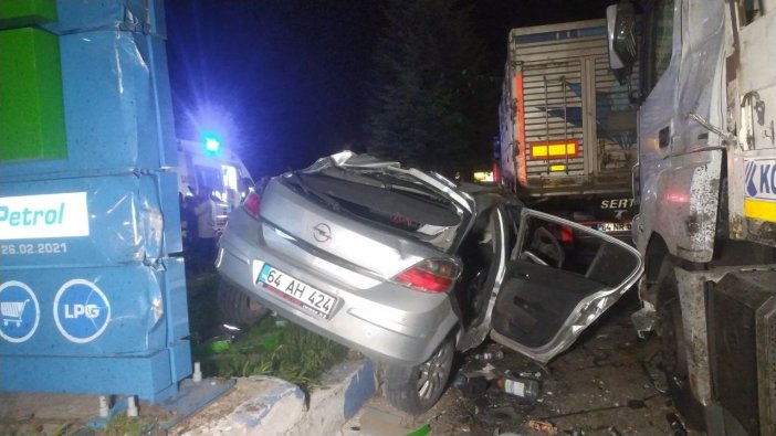 Uşak'ta feci kaza! İki üniversiteli genç hayatını kaybetti