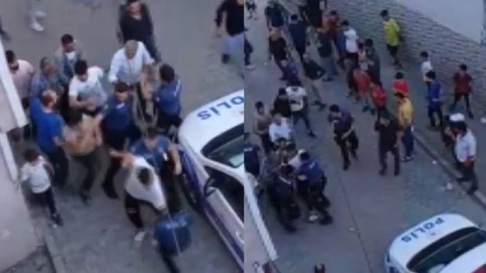 Arnavutköy'de taşlı bıçaklı kavga