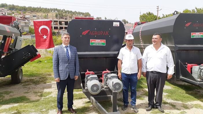 Çiftçilere yüzde 50 hibeli makine dağıtımı desteği