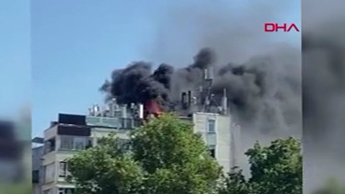 Bakırköy'de yangın