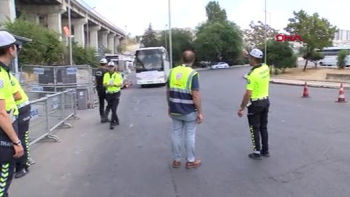 Bayram öncesi otogarda denetim