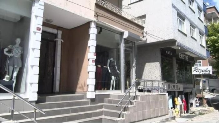 Pantolon hırsızları kendilerine tepki gösterenlere kilit fırlattı