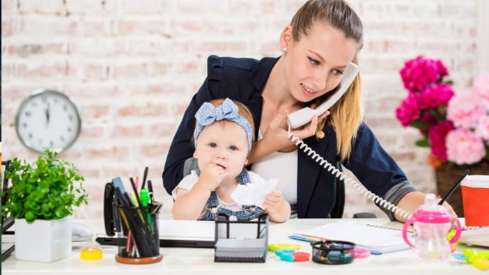 Çalışan anneler. Yarım gün çalış 11 bin 971 TL'yi kap