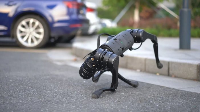 1 saatte yürümeyi öğrenen en akıllı robot köpek geliştirildi
