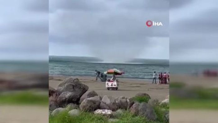 Meksika'da su hortumu