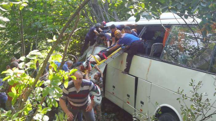 Bursa'da feci kaza: 1 ölü 45 yaralı var