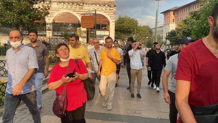 Fatih’te korku dolu anlar. İntihar girişiminde bulundu