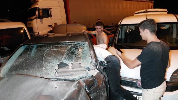 Samsun’da 25 araç birbirine girdi: 18 yaralı