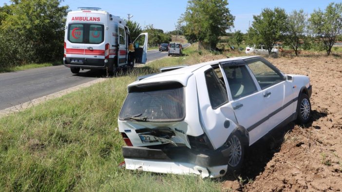 Edirne’de trafik kazası: 4 yaralı