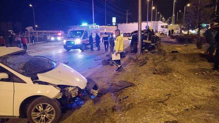 Konya'da feci kaza: 1 ölü 2 yaralı