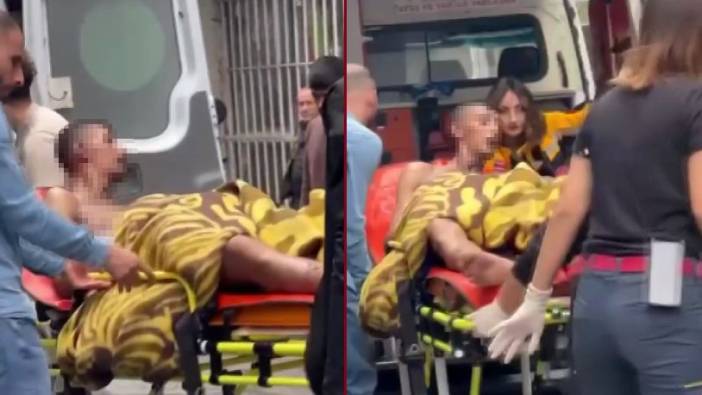 Beyoğlu’nda korkunç anlar. Kendini ateşe verdi