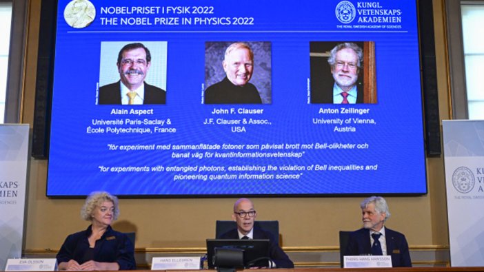 Nobel Fizik Ödülü'nün sahipleri belli oldu