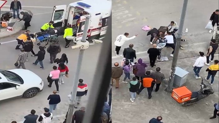 Bursa'da sokak ortasında bıçaklı dehşet