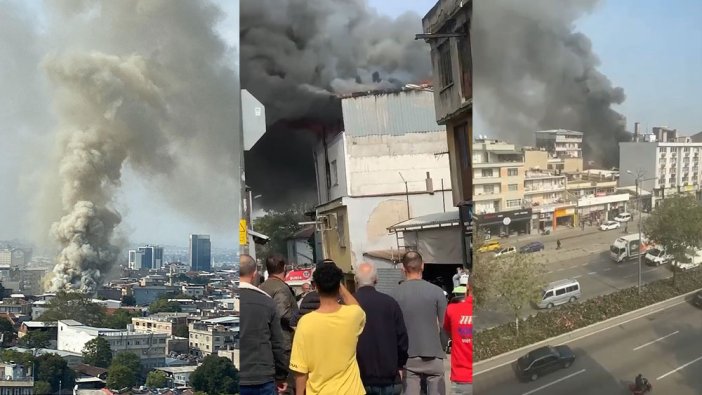 Bursa’da fabrikada yangın