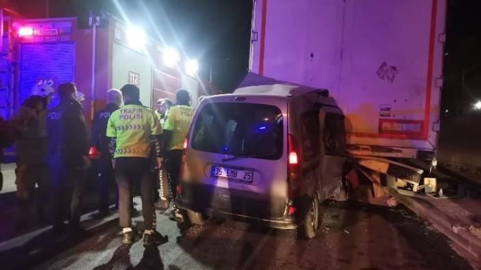 İzmir’de feci kaza: 1 ölü