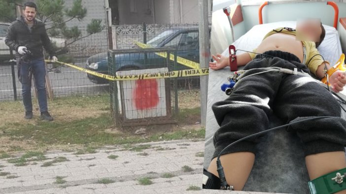 Parkta dehşet! 3 yaşındaki çocuk hemen hastaneye kaldırıldı