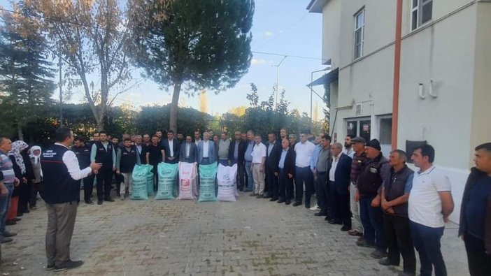 720 çiftçiye buğday desteği