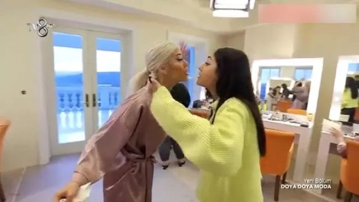 Doya Doya Moda'da yarışmacılar birbirine girdi