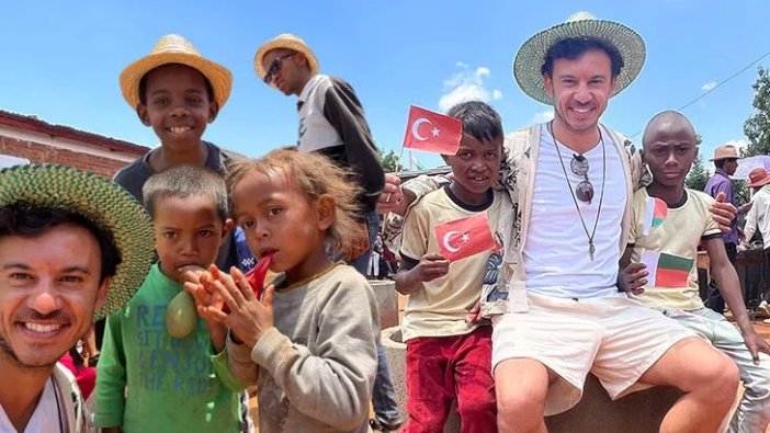 Şarkıcı Buray tatile gittiği Madagaskar'da su kuyusu açtırdı