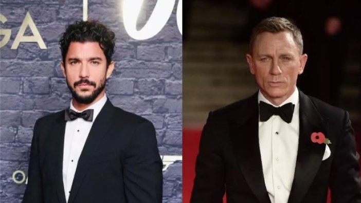 Kaan Yıldırım James Bond'un partisinde şıklığı ve karizmasıyla göz kamaştırdı