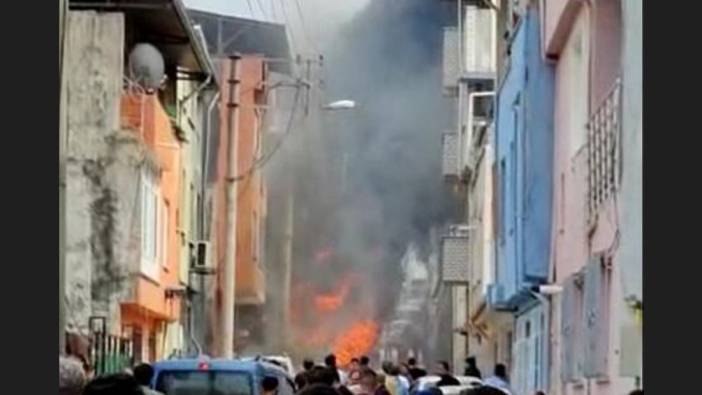 Bursa'da tek motorlu uçak sokağa düştü!