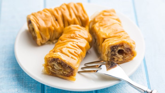 Sofraların sarı altını: Sarı burma tatlısı