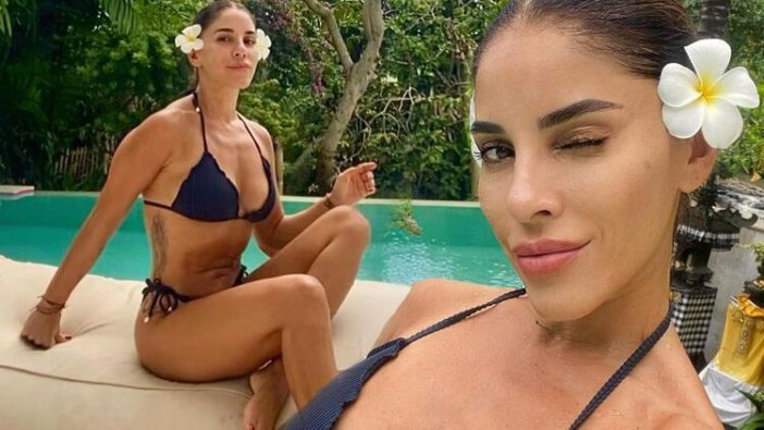 Irmak Ünal'ın Bali adasından paylaştığı son fotoğraflar olay oldu