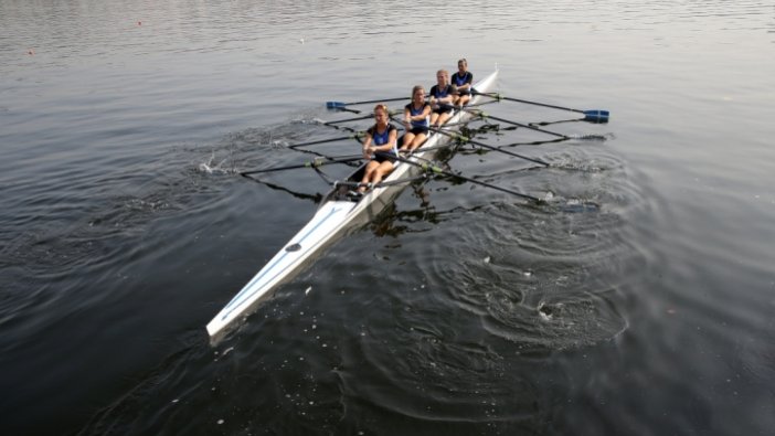 Haliç’teki, Balkan Kürek Şampiyonası tamamlandı