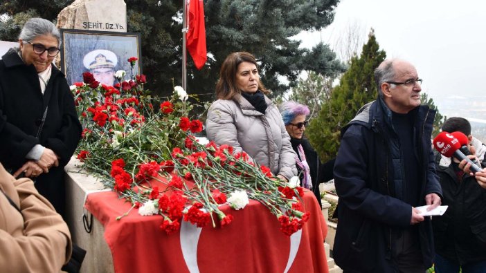 Yarbay Ali Tatar kabri başında anıldı