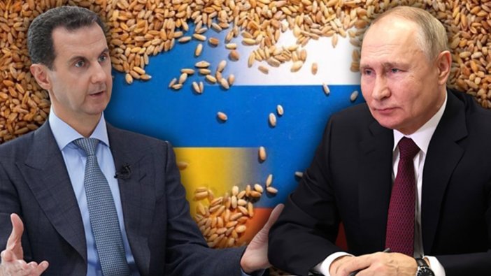 Putin Kırım'ın buğdayını Şam'a gönderdi