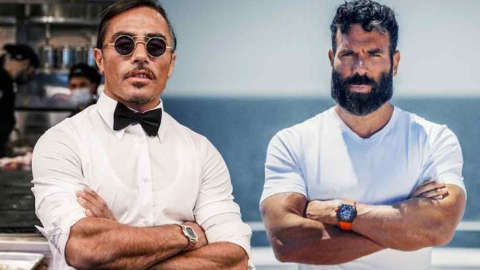 Sosyetik kasap Nusret'in erkek fenomene attığı aşk mesajı ifşa oldu