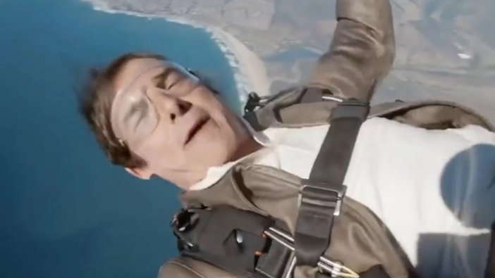 60 yaşındaki Tom Cruise'dan havada teşekkür