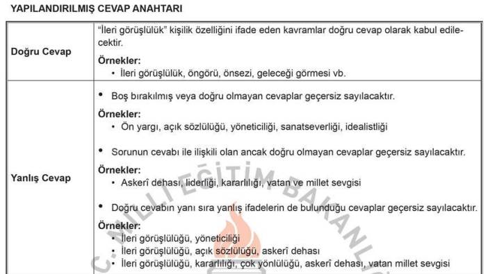 TEOG sistemindeki ilk 'açık uçlu' soru örnekleri belli oldu