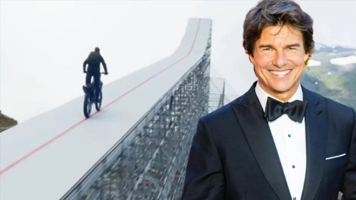 Tom Cruise sinema tarihinin en tehlikeli sahnesini çekti