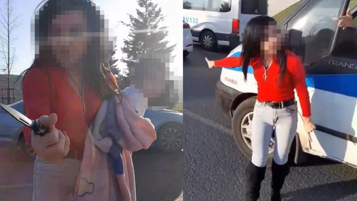 Kadın sürücü ambulans şoförünü bıçakladı