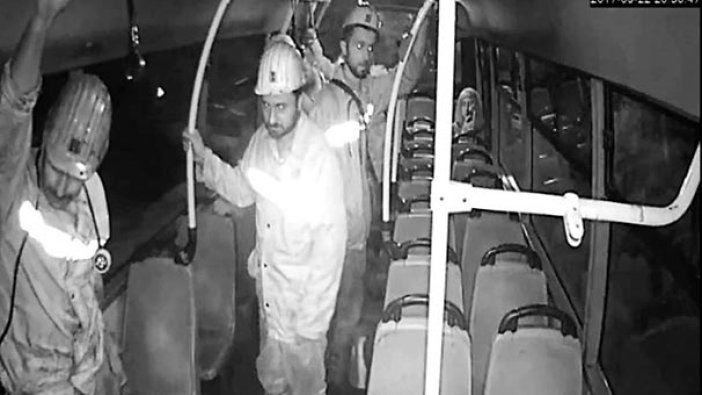 "Koltuklar kirlenmesin" diyen o madenci