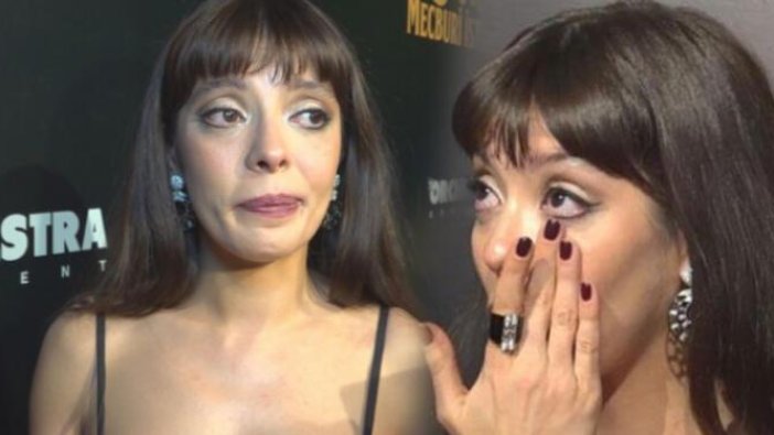 Selin Şekerci'nin gözyaşları
