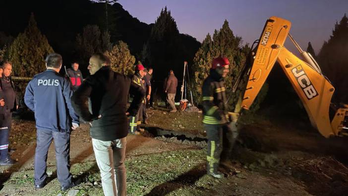 Kuyuya düşen baba ile oğlundan acı haber