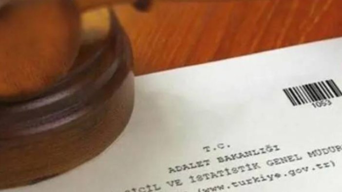 320 bin 775 bin kişinin adli sicil kaydı silindi