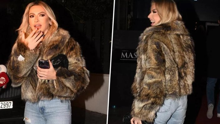 Hadise'nin tarzının bedeli ortaya çıktı. Kürküyle dikkat çekmişti