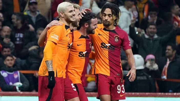 Galatasaray Hatayspor'u gole boğdu maçtan sonra kriz çıktı!