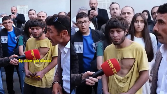 Sokak röportajında dikkat çeken anlar: 'Aç adam yok ülkede, Erdoğan ölürse savaş çıkar'