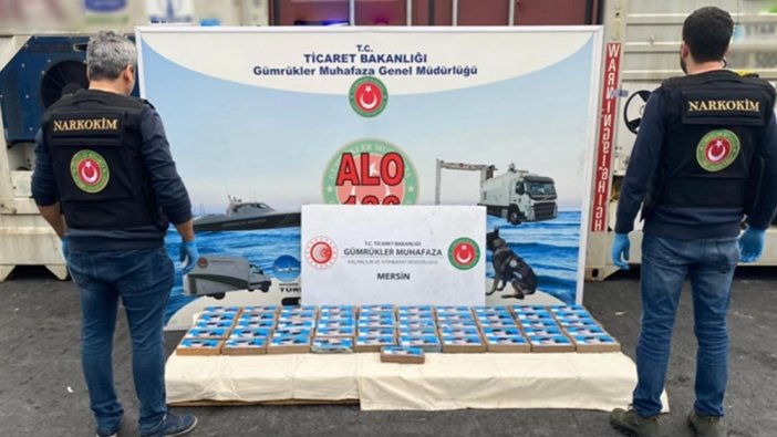 Yine Mersin Limanı yine uyuşturucu