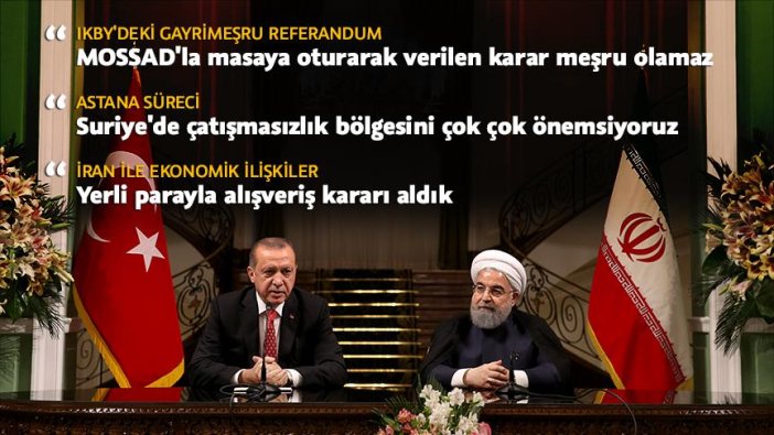 'Irak'taki muhattabımız merkezi yönetim'