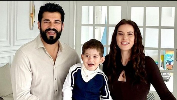 Fahriye Evcen ve Burak Özçivit 'Kerem' bebeğe kavuştu