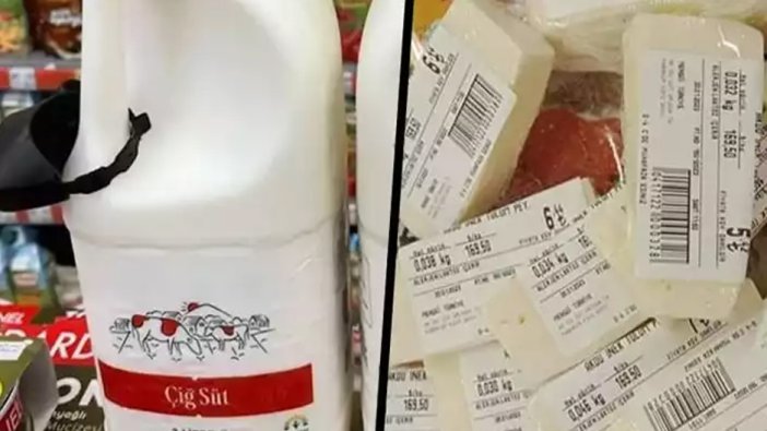 Marketlerde süte alarm takıldı peynir dilimle satılıyor