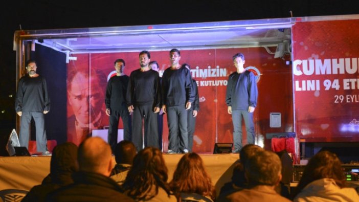 Büyükbakkalköy’de Cumhuriyet coşkusu