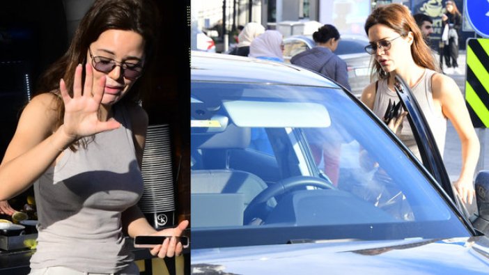 Hilal Altınbilek kazaya karıştı